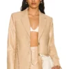 L'Academie Leena Blazer In Beige