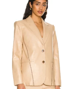 L'Academie Leena Blazer In Beige -Deals L'Academie Store LCDE WO156 V3