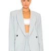L'Academie Kaya Blazer In Light Blue