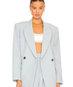 L'Academie Kaya Blazer In Light Blue