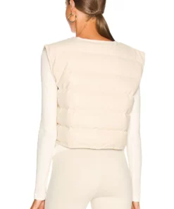 L'Academie The Dre Vest In Latte -Deals L'Academie Store LCDE WO165 V3