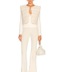 L'Academie The Dre Vest In Latte -Deals L'Academie Store LCDE WO165 V4