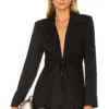 L'Academie The Tilly Blazer In Black