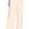 L'Academie Ryia Pant In Tan