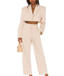 L'Academie Suzetta Pant In Beige -Deals L'Academie Store LCDE WP173 V4