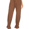 L'Academie The Virgil Pant In Chocolate Brown