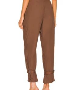 L'Academie The Virgil Pant In Chocolate Brown -Deals L'Academie Store LCDE WP183 V3