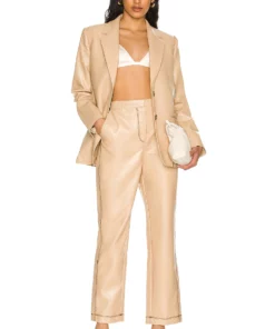 L'Academie Olenna Pant In Beige -Deals L'Academie Store LCDE WP197 V4