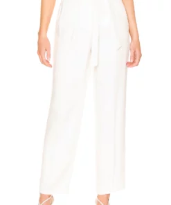 L'Academie Brinley Pant In White