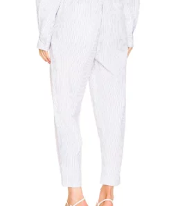 L'Academie Holly Pants In Blue & White Stripe -Deals L'Academie Store LCDE WP219 V3