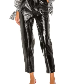 L'Academie The Arielle Pant In Black