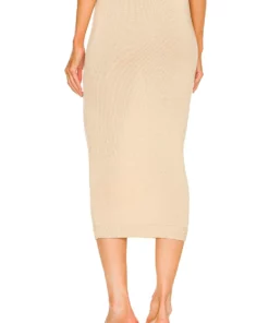 L'Academie Fionn Midi Skirt In Beige 6 L'Academie Fionn Midi Skirt In Beige -Deals L'Academie Store LCDE WQ110 V3