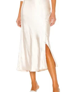 L'Academie Magda Skirt In Ivory