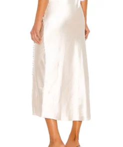 L'Academie Magda Skirt In Ivory -Deals L'Academie Store LCDE WQ77 V4