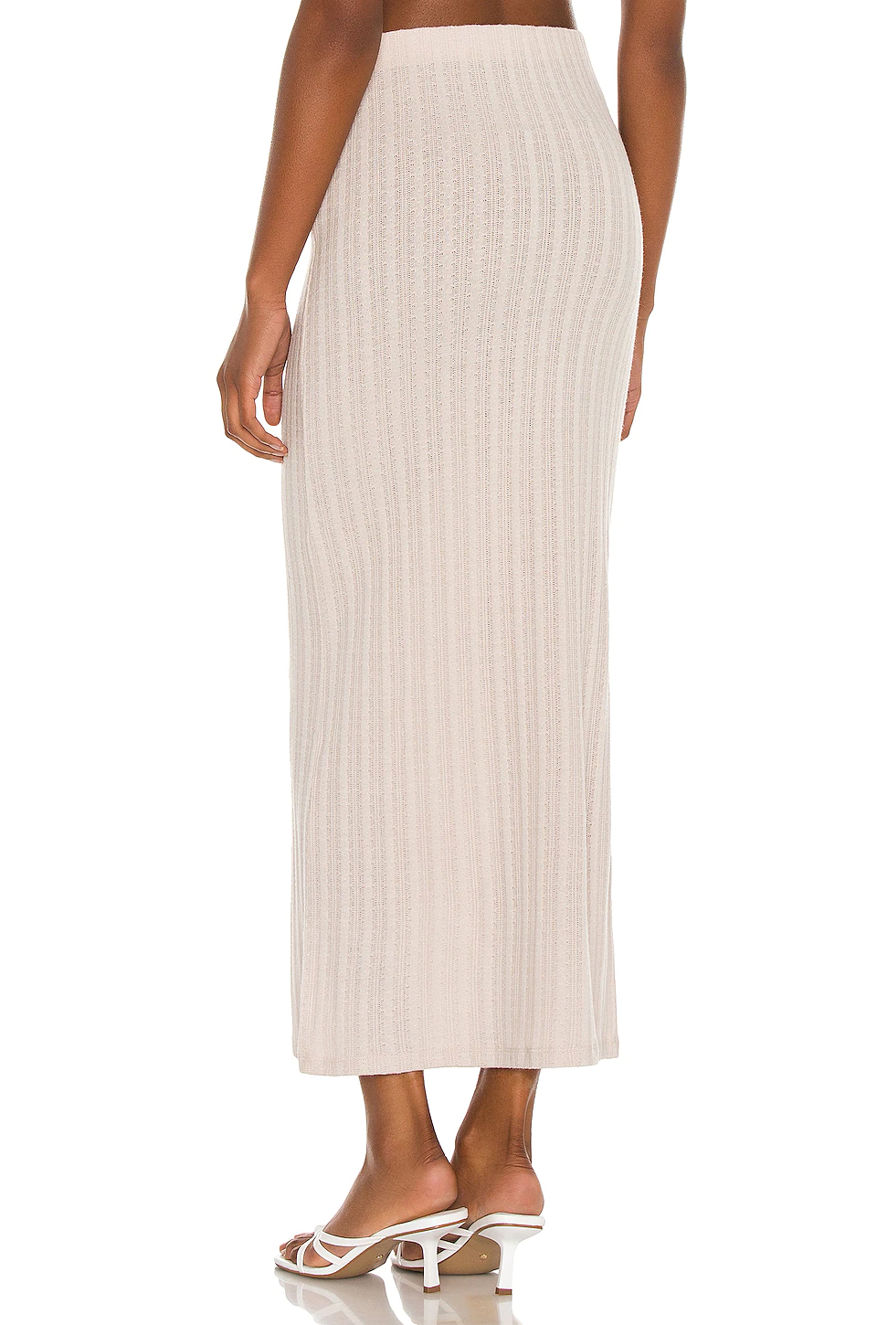 L'Academie Roe Skirt In Oatmeal 3 L'Academie Roe Skirt In Oatmeal - Image 3