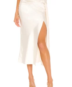 L'Academie Camilla Skirt In Ivory