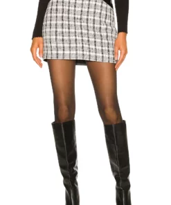 L'Academie Harlow Skirt In Black And White