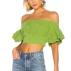 L'Academie The Claude Top In Moss