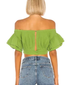 L'Academie The Claude Top In Moss -Deals L'Academie Store LCDE WS510 V3