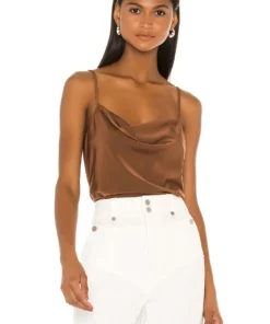 L'Academie Katlyn Top In Brown