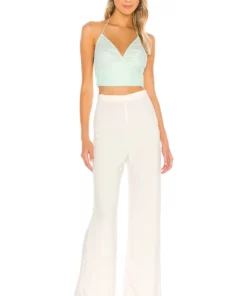 L'Academie The Orabelle Top In Mint Green -Deals L'Academie Store LCDE WS630 V4