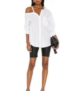 L'Academie Off Shoulder Blouse In White -Deals L'Academie Store LCDE WS704 V4