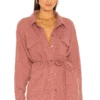 L'Academie Dausha Top In Mauve
