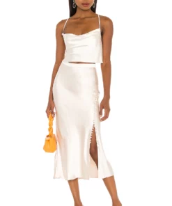 L'Academie The Kali Top In Ivory -Deals L'Academie Store LCDE WS723 V4