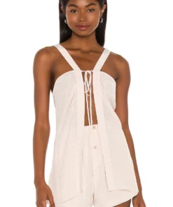 L'Academie Naomi Top In Ivory