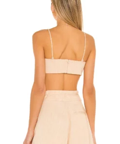 L'Academie Audrey Bra Top In Sand Yellow -Deals L'Academie Store LCDE WS733 V3