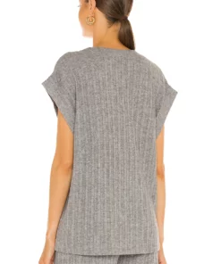 L'Academie Finn Top In Grey -Deals L'Academie Store LCDE WS737 V3