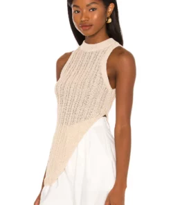 L'Academie Mischa Knit Top In Natural Jute 7 L'Academie Mischa Knit Top In Natural Jute -Deals L'Academie Store LCDE WS739 V3