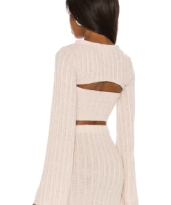 L'Academie Binx Top In Oatmeal -Deals L'Academie Store LCDE WS740 V3