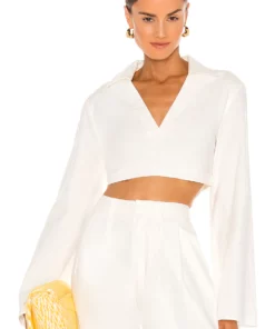 L'Academie Corinna Top In Ivory