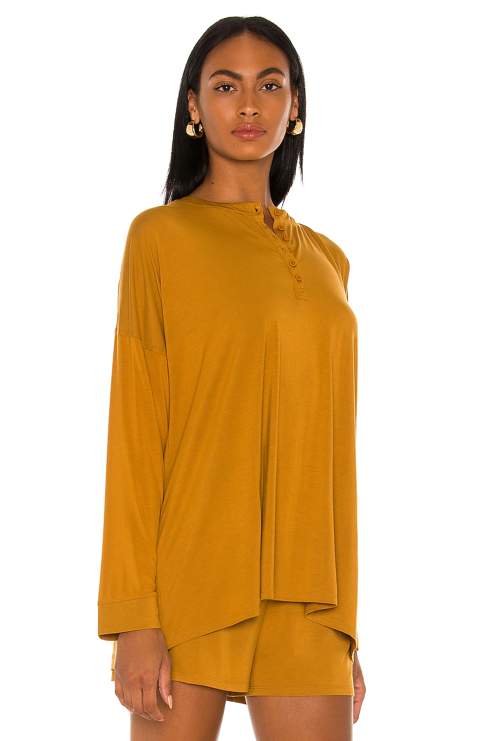 L'Academie Brent Top In Golden Brown 2 L'Academie Brent Top In Golden Brown - Image 2