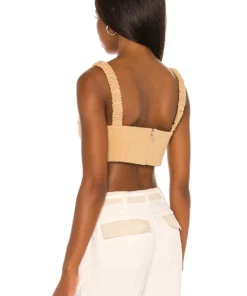 L'Academie Ella Top In Tan -Deals L'Academie Store LCDE WS756 V3