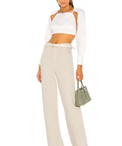 L'Academie Zorah Top In White -Deals L'Academie Store LCDE WS757 V4