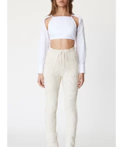 L'Academie Zorah Top In White -Deals L'Academie Store LCDE WS757 V5