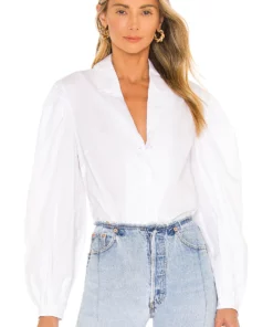L'Academie Ania Top In White