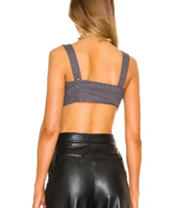 L'Academie Harper Bra Top In Grey -Deals L'Academie Store LCDE WS780 V3