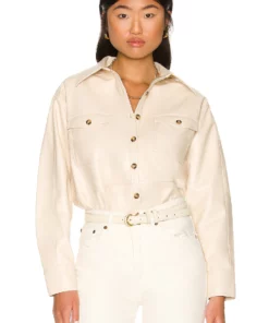 L'Academie Bethla Top In Ivory