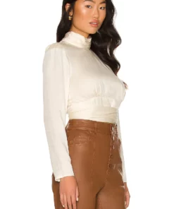 L'Academie The Suzanne Top In Ivory 6 L'Academie The Suzanne Top In Ivory -Deals L'Academie Store LCDE WS792 V3