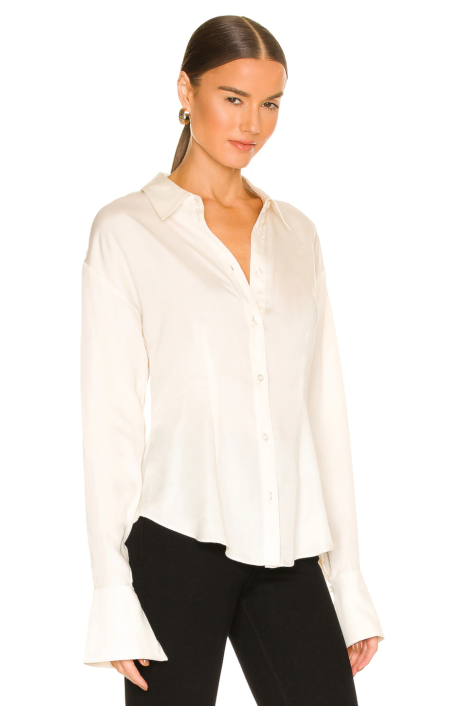 L'Academie The Bastina Top In Ivory 2 L'Academie The Bastina Top In Ivory - Image 2