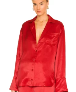 L'Academie Callahan Top In Red