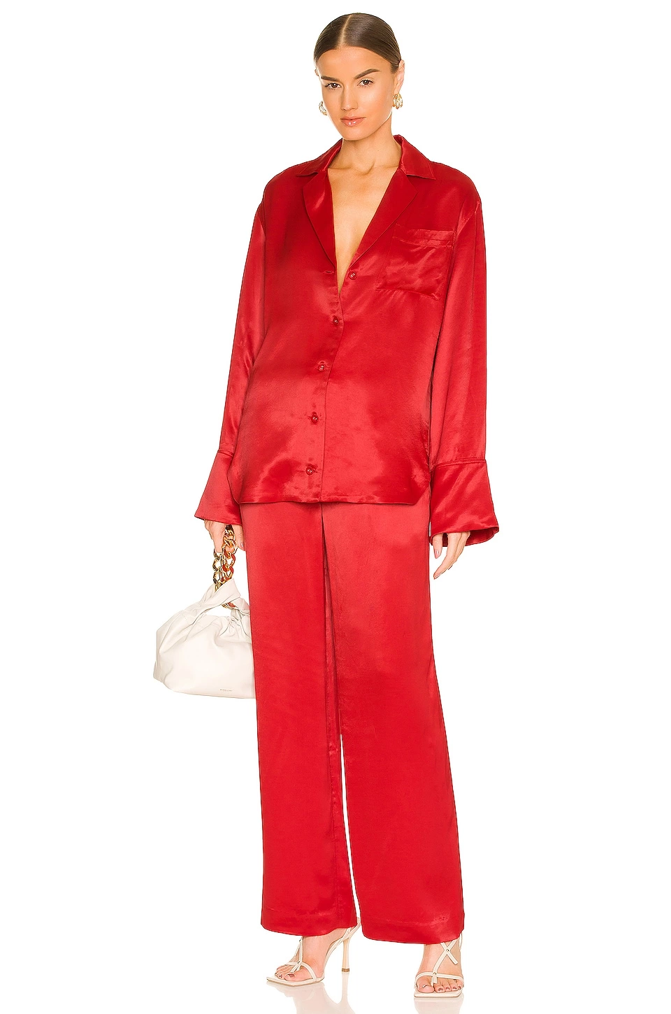 L'Academie Callahan Top In Red 4 L'Academie Callahan Top In Red - Image 4