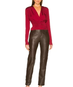 L'Academie Gamel Top In Burgundy -Deals L'Academie Store LCDE WS811 V4