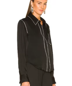 L'Academie Floyd Blouse In Black -Deals L'Academie Store LCDE WS812 V3