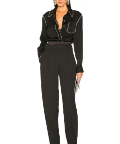 L'Academie Floyd Blouse In Black -Deals L'Academie Store LCDE WS812 V5