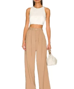 L'Academie Keely Tie Top In Ivory -Deals L'Academie Store LCDE WS813 V5