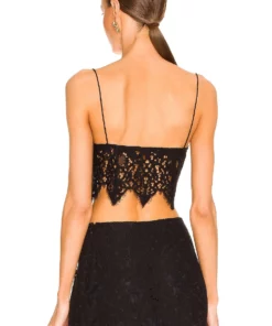 L'Academie Leila Lace Top In Black -Deals L'Academie Store LCDE WS820 V3